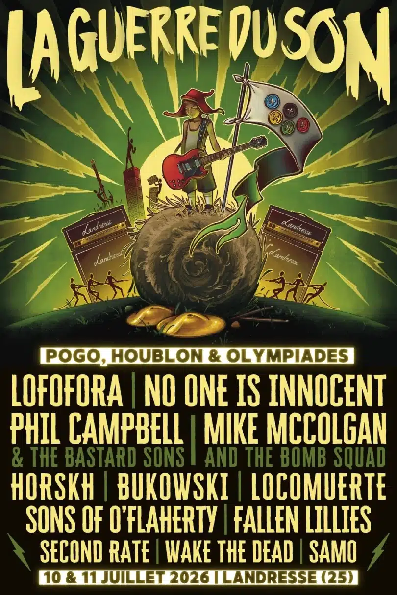 L'affiche 2026 de La Guerre Du Son de Landresse